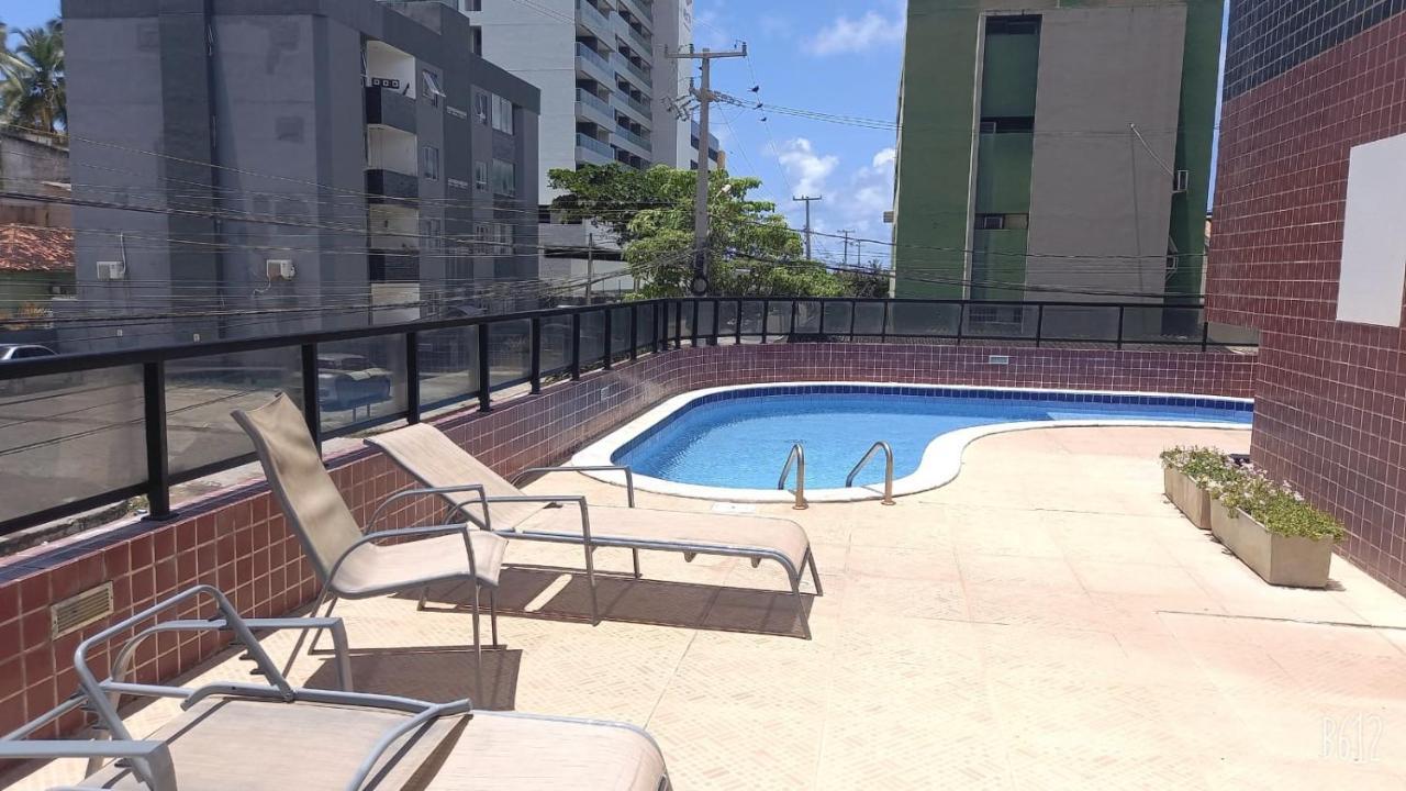 Apartamento A Beira-Mar Com Piscina Appartement Maceió Buitenkant foto